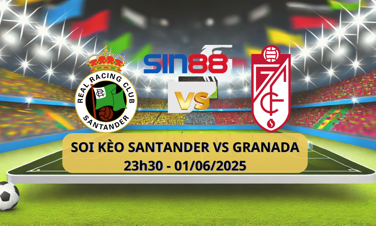 Banner trận đấu Esport giữa Racing Santander và Granada CF
